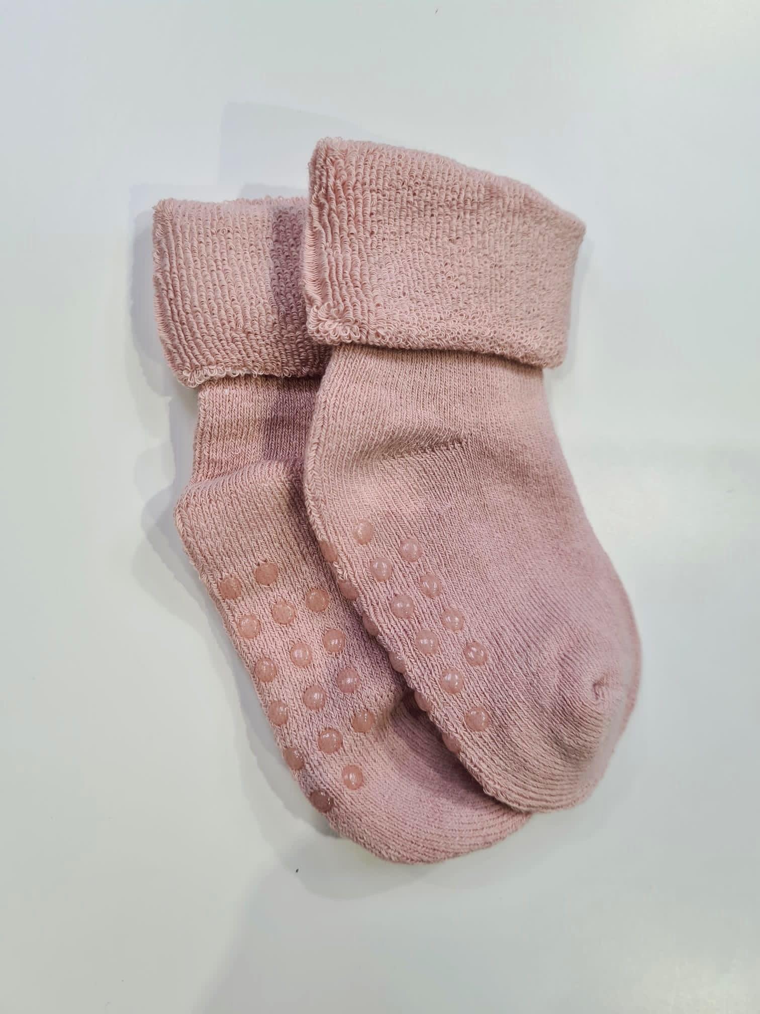 Baby Pink Terry Socks
