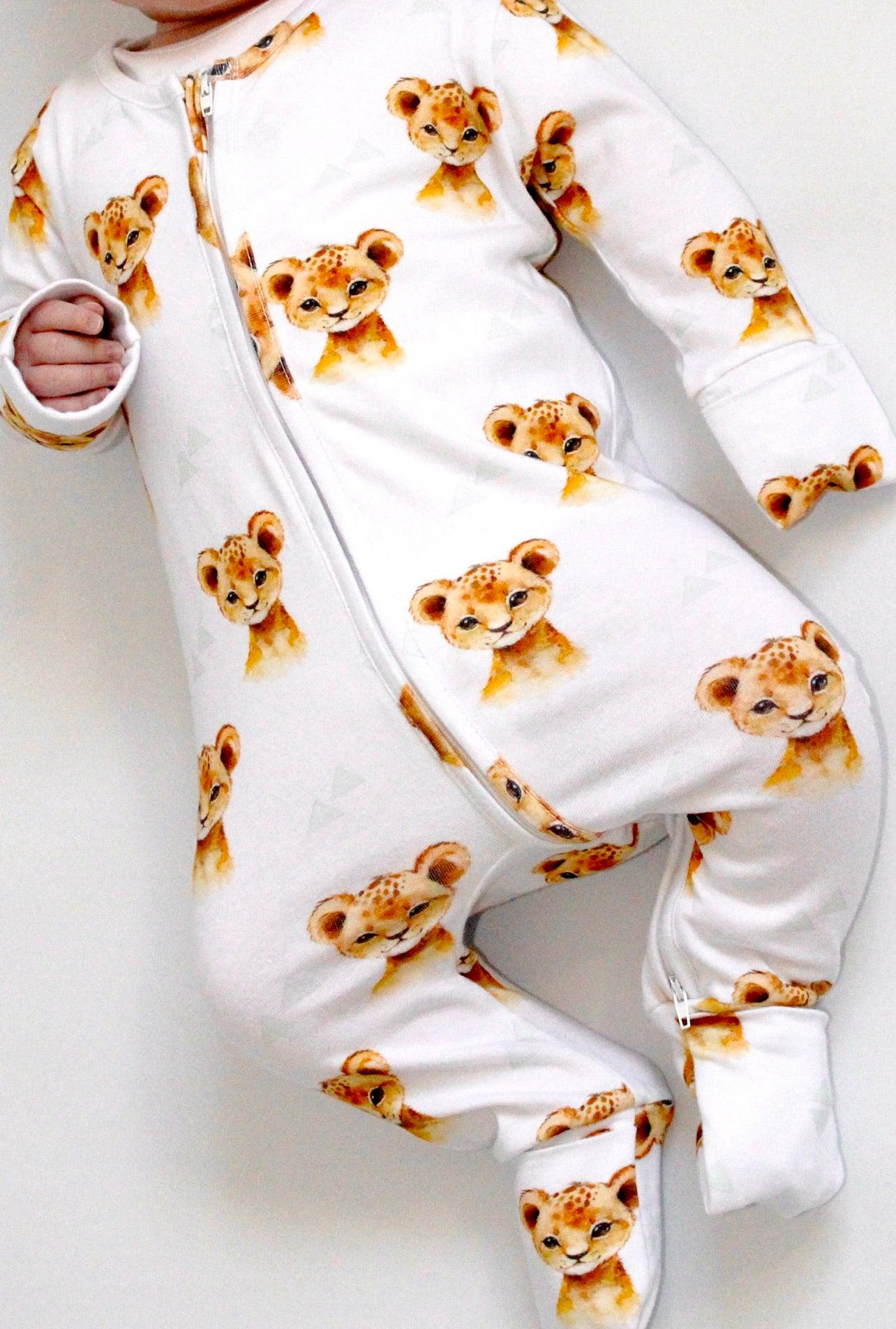 Lion Cub Zip Sleepsuit