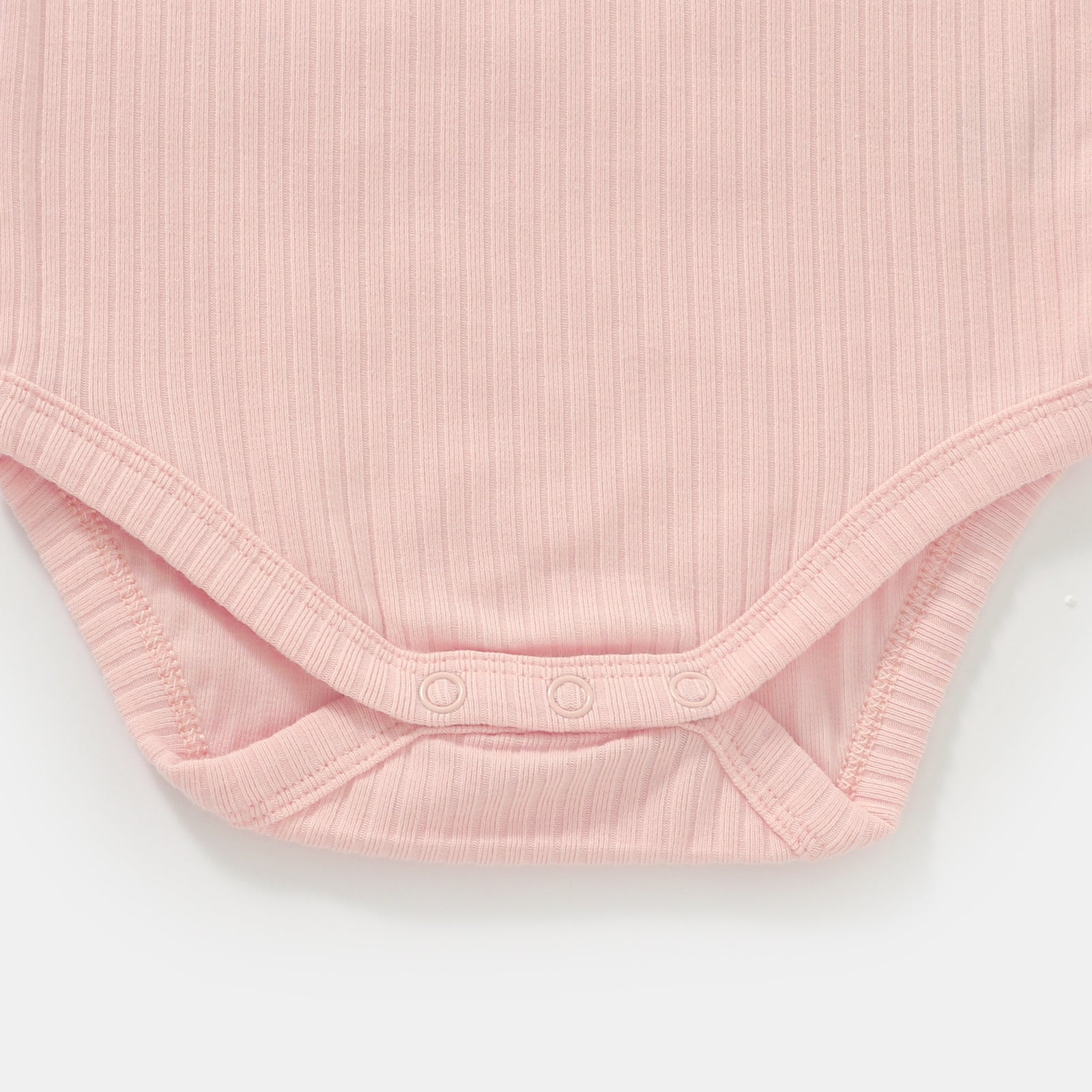 Baby Pink Frill Short Sleeve Bodysuit