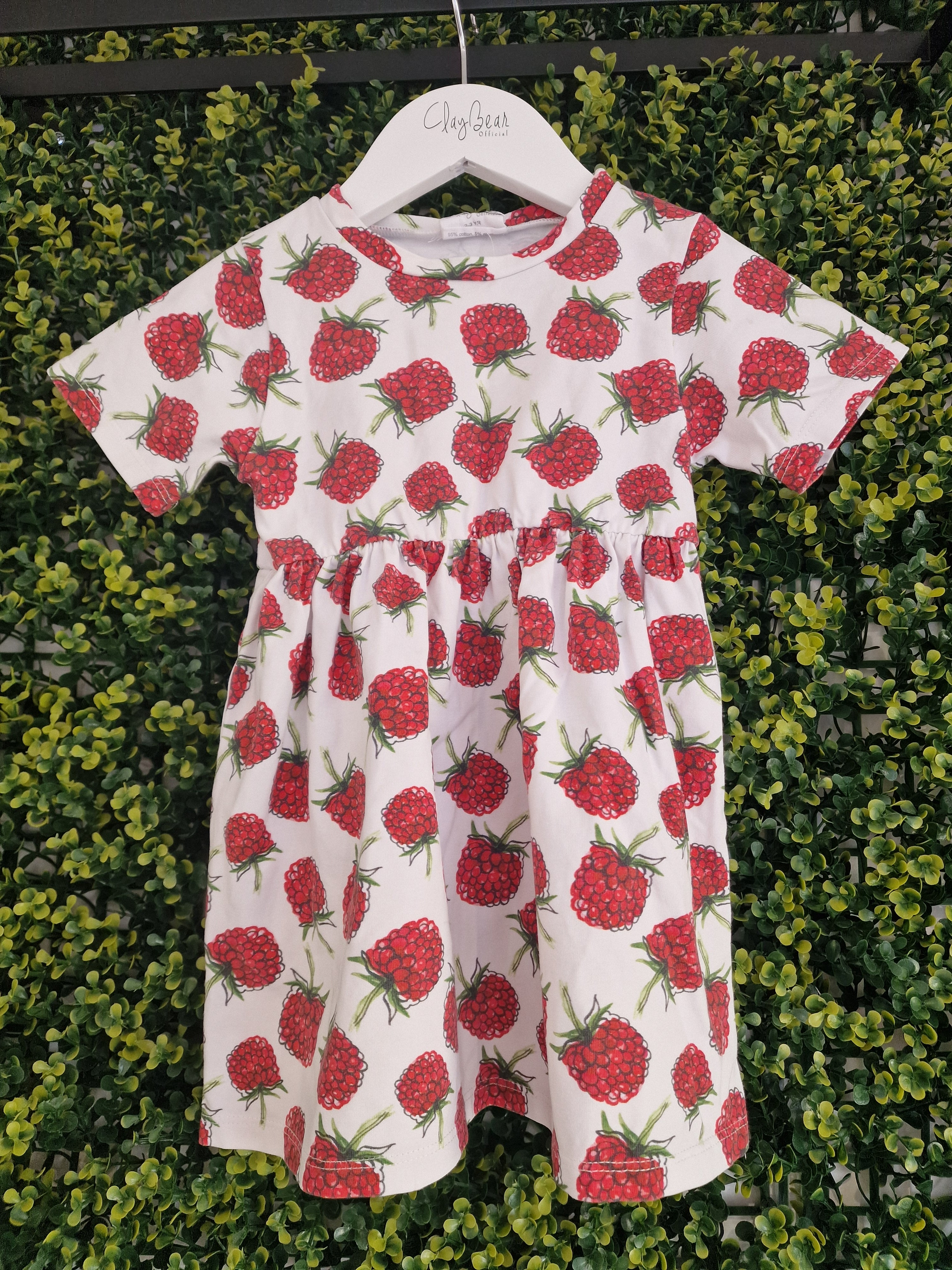 GRADE B Raspberry Dress 2-3y