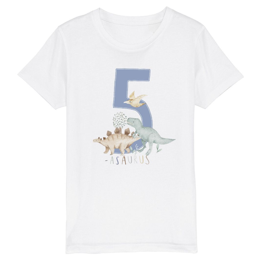 Dinosaur Blue Five T Shirt