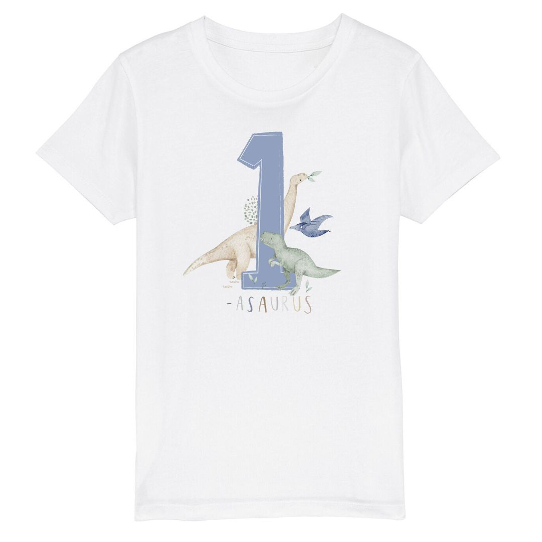 Dinosaur Blue One T Shirt