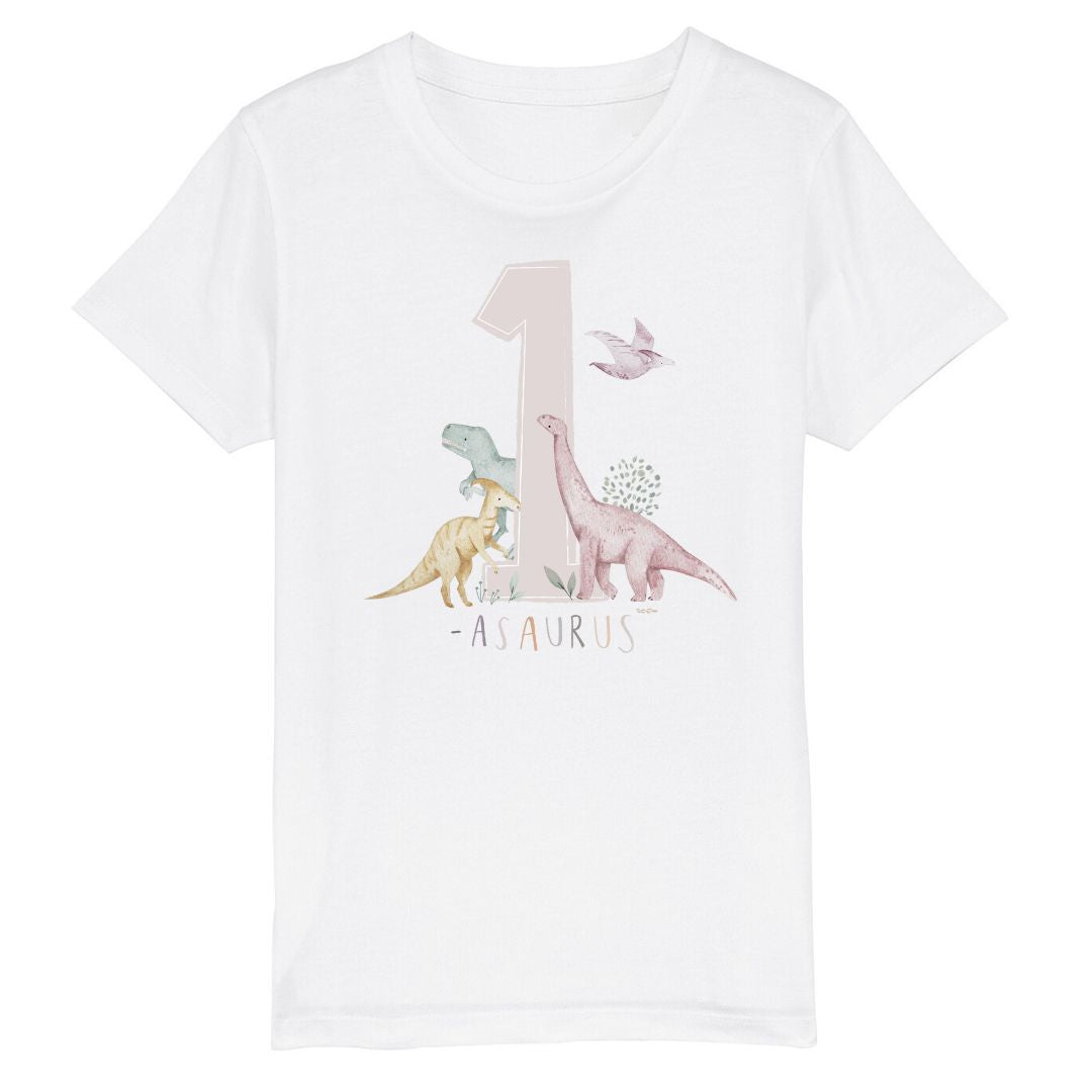 Dinosaur Pink One T Shirt