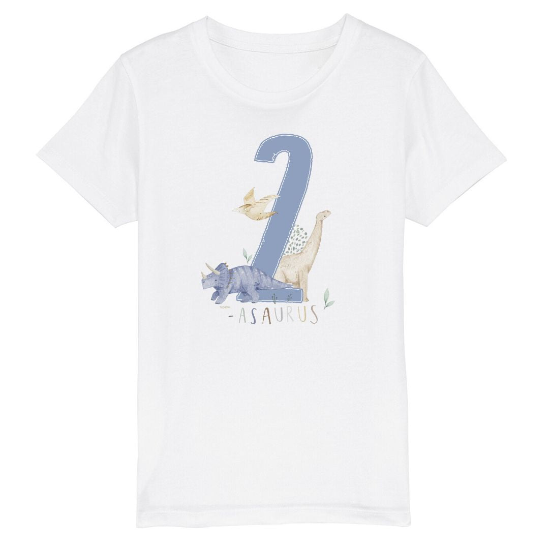Dinosaur Blue Two T Shirt
