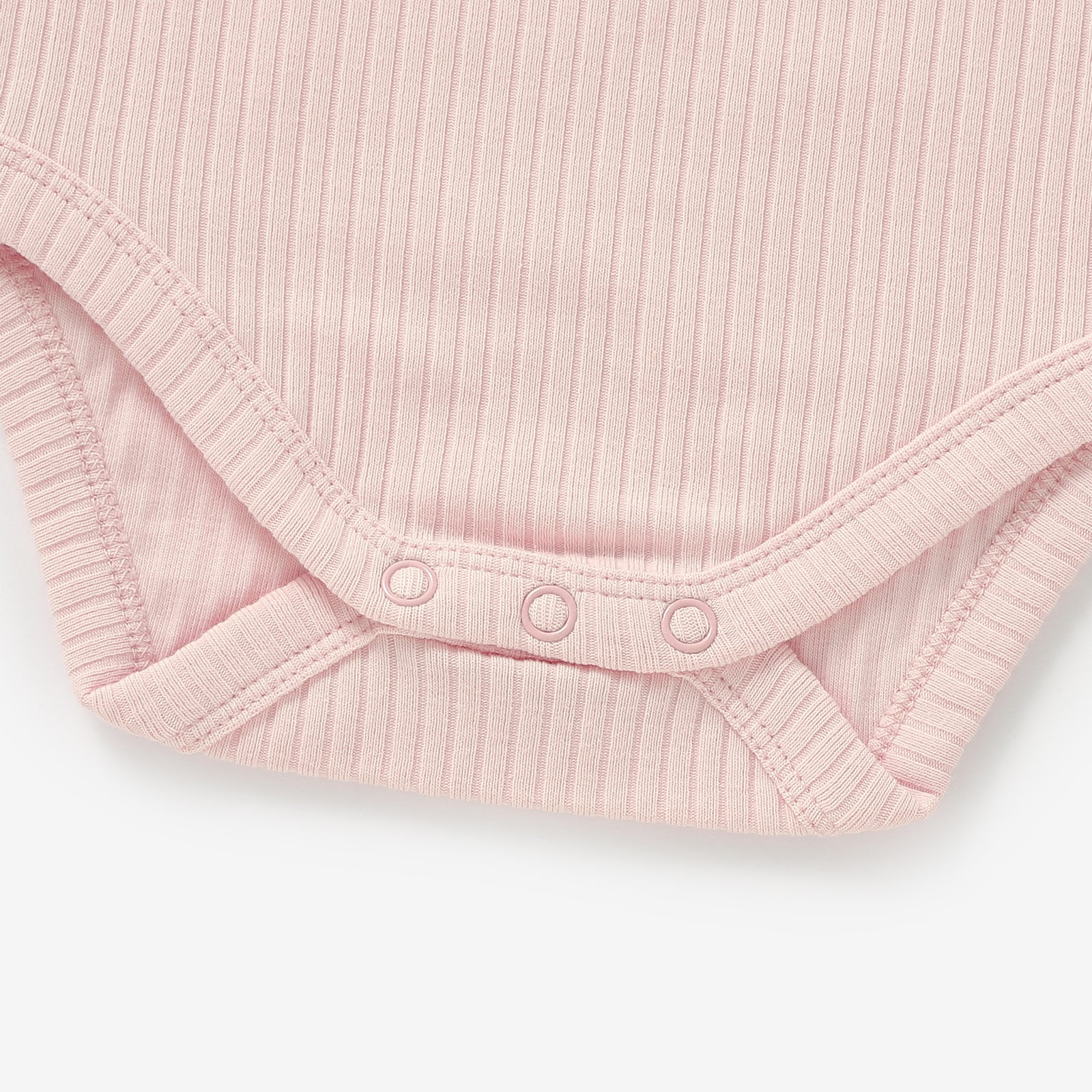 Baby Pink Long Sleeve Bodysuit