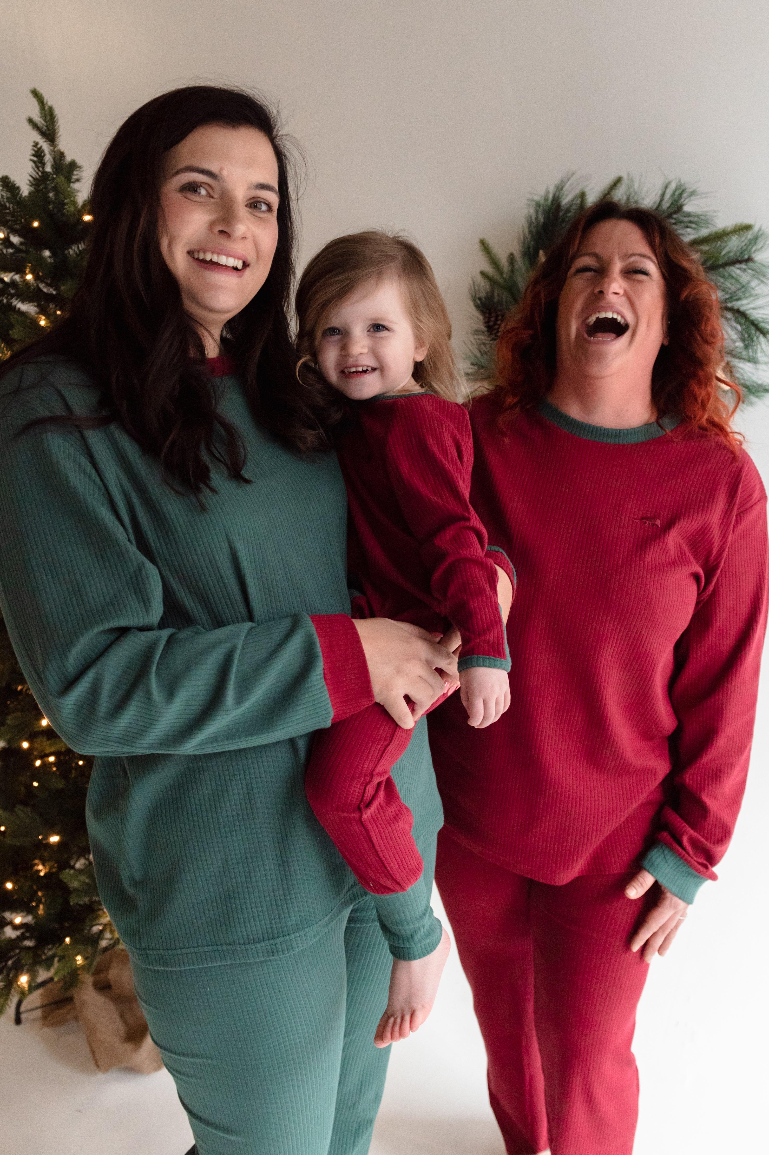 files/claybare-deep-green-with-red-adult-organic-ribbed-pyjamas-claybearofficial-6.jpg