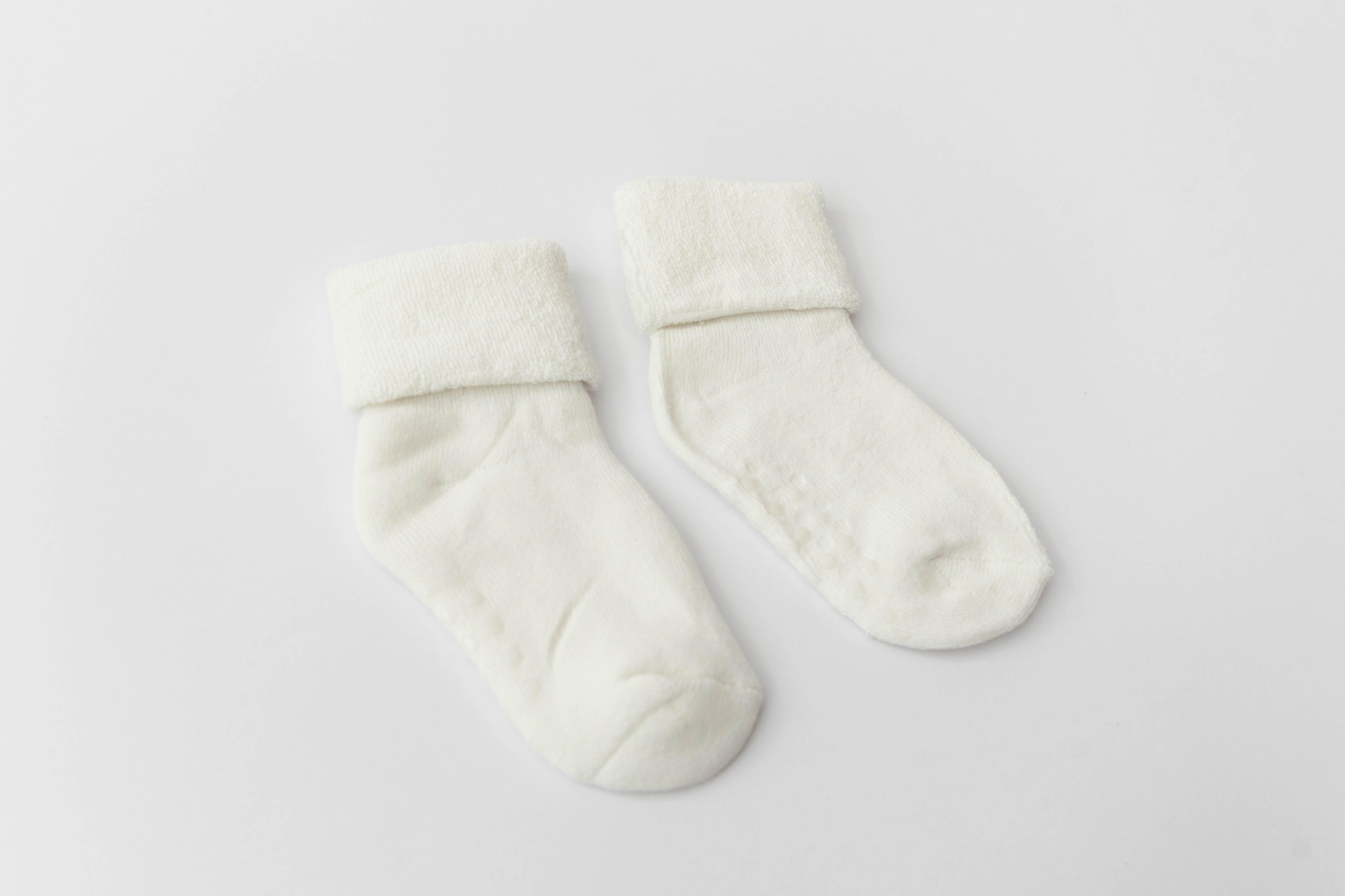 White Terry Socks *Set of 5*